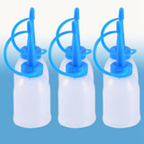 6Pcs/bag 30ML Industrial Glue Gel Oil Plastic Squeeze Empty Bottle Jet Dispenser