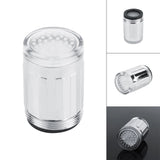 3 Color LED Light Changing Glow Temperature Sensor Shower Stream Water Faucet Tap For Kitchen