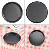 9 Inch Carbon Steel Nonstick Round Pizza Pan Microwave Oven Baking Dishes Pans Pie Tray Baking In Australia - Darrahopens