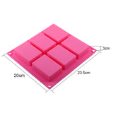 Soap Candle Mold Silicone Craft DIY Making Homemade Cookie Baking Cake Mould DIY In Australia - Darrahopens