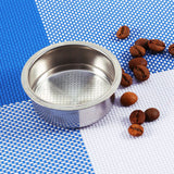 Stainless Steel Coffee 2 Cup Pressurized Filter Basket Strainer