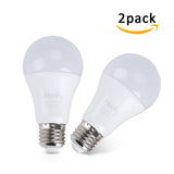 Dusk to Dawn Light Bulb, EECOO 7W Smart Sensor LED Bulbs Built in Photosensor Detection with Au