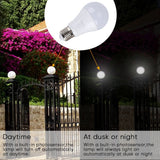 Dusk to Dawn Light Bulb, EECOO 7W Smart Sensor LED Bulbs Built in Photosensor Detection with Au