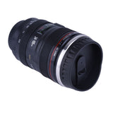 Creative Camera Lens Shaped Insulation Cup Stainless Steel Insulated Travelling Flask V Black In Australia - Darrahopens
