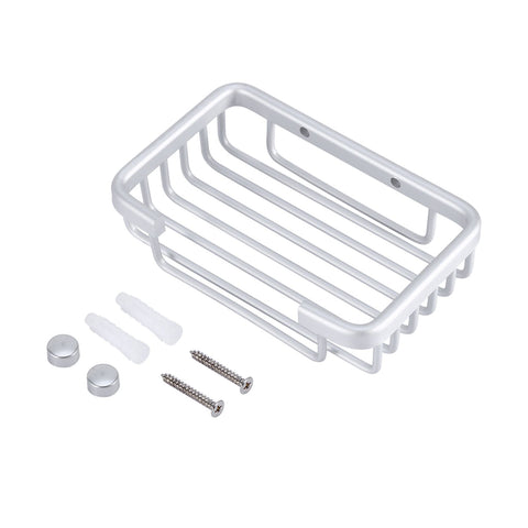 Household Wall‑Mounted Draining Soap Dish Box Holder Container Bathroom Accessory In Australia - Darrahopens