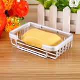 Household Wall‑Mounted Draining Soap Dish Box Holder Container Bathroom Accessory In Australia - Darrahopens