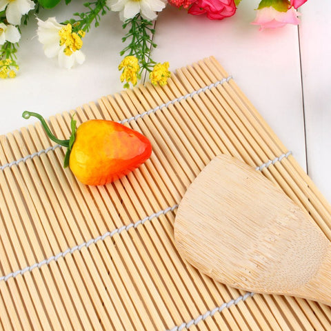 DIY Sushi Rolling Maker Roller Bamboo Material Mat Maker And A Rice Paddle Set In Australia - Darrahopens