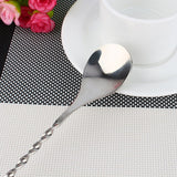 11In Stainless Steel Long Bar Spoon Steel Bartending Mixed Tall Drink Stir Spoon Bar Wine