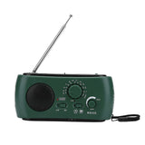 Solar Hand Crank AM/FM Radio with LED Flashlight Emergency Phone Charger