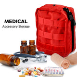First Aid Medical Bag Pouch Backpack for Travel Camping Cycling