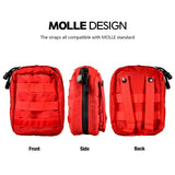 First Aid Medical Bag Pouch Backpack for Travel Camping Cycling