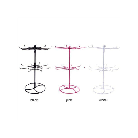 Jewelry Display Rack Double Tier Jewelry Stand Portable Metal Jewelry Rack for Home In Australia - Darrahopens