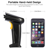 Wireless Barcode Reader Handheld Laser Barcode Reader Both Bluetooth / USB compatible Laser Sca In Australia - Darrahopens
