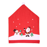 Non Woven Chair Set Cartoon Snowman Stool Set