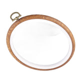 Embroidery Hoop Wood Circle Crossing Stitch Hoop Rings for DIY Embroidery Sewing