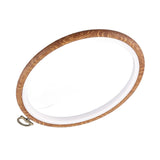 Embroidery Hoop Wood Circle Crossing Stitch Hoop Rings for DIY Embroidery Sewing
