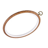 Embroidery Hoop Wood Circle Crossing Stitch Hoop Rings for DIY Embroidery Sewing