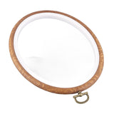 Embroidery Hoop Wood Circle Crossing Stitch Hoop Rings for DIY Embroidery Sewing