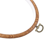 Embroidery Hoop Wood Circle Crossing Stitch Hoop Rings for DIY Embroidery Sewing