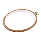 Embroidery Hoop Wood Circle Crossing Stitch Hoop Rings for DIY Embroidery Sewing