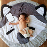 Play Mat Cute Cartoon Animals Cotton Crawling Mat for Baby Children In Australia - Darrahopens