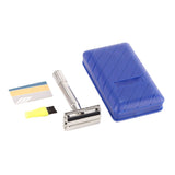 Beard Trimmer Professional Metal Retro Manual Safety Beard Trimmer with Blade for Men In Australia - Darrahopens