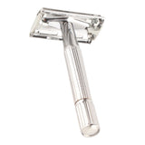 Beard Trimmer Professional Metal Retro Manual Safety Beard Trimmer with Blade for Men