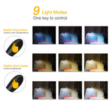 Reading Light, 14 LED USB Rechargeable and Eyecare Book Light, Flexible Clip Reading Lamp