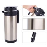 850ml 24V Travel Car Kettle Cigarette Lighter Socket Water Heater Bottle for Tea Coffee