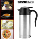 Portable 750ml 24V Travel Car Truck Kettle Water Heater Bottle for Tea Coffee Drinking In Australia - Darrahopens