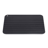 Metal Aluminum Fast Safe Food Meat Defrosting Thawing Tray Plate Home Kitchen Gadget