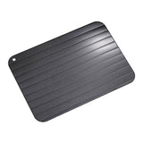 Metal Aluminum Fast Safe Food Meat Defrosting Thawing Tray Plate Home Kitchen Gadget