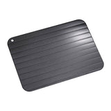 Metal Aluminum Fast Safe Food Meat Defrosting Thawing Tray Plate Home Kitchen Gadget