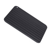 Metal Aluminum Fast Safe Food Meat Defrosting Thawing Tray Plate Home Kitchen Gadget