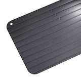 Metal Aluminum Fast Safe Food Meat Defrosting Thawing Tray Plate Home Kitchen Gadget