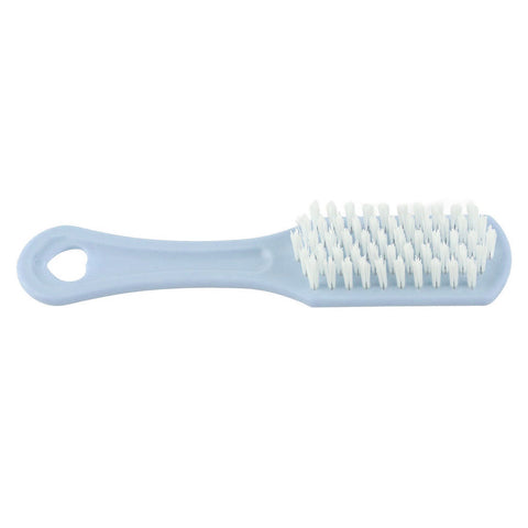 Multi functional Plastic Shoe Cleaning Brush Bushy Nylon Bristles Scrubber Washing Tool(Blue)