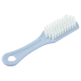 Multi functional Plastic Shoe Cleaning Brush Bushy Nylon Bristles Scrubber Washing Tool(Blue)
