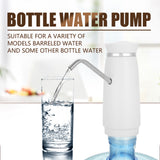 Portable USB Fast Charging Electric Automatic Bottle Drinking Water Pump Dispenser (White) In Australia - Darrahopens