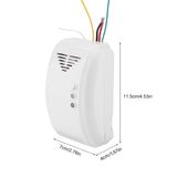 Natural Gas Alarm Sensor Propane Butane LPG Natural Motor Home Marine 12V
