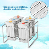 Stainless Steel Molds Ice Cream Industrial Home Kitchen DIY Ice Pop Mould Maker Tool(1#) In Australia - Darrahopens