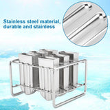 Stainless Steel Molds Ice Cream Industrial Home Kitchen DIY Ice Pop Mould Maker Tool(2#) In Australia - Darrahopens