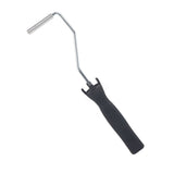 Aluminum Alloy Fiberglass Bubble Laminating Roller ABS Handle for GRP FRP Resin Work (10*50mm)