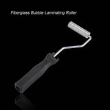 Aluminum Alloy Fiberglass Bubble Laminating Roller ABS Handle for GRP FRP Resin Work (21*75mm) In Australia - Darrahopens