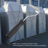 Aluminum Alloy Fiberglass Bubble Laminating Roller ABS Handle for GRP FRP Resin Work (21*75mm) In Australia - Darrahopens