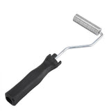 Aluminum Alloy Fiberglass Bubble Laminating Roller ABS Handle for GRP FRP Resin Work (21*75mm)