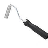 Aluminum Alloy Fiberglass Bubble Laminating Roller ABS Handle for GRP FRP Resin Work (21*75mm)