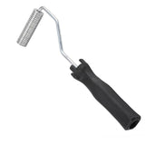 Aluminum Alloy Fiberglass Bubble Laminating Roller ABS Handle for GRP FRP Resin Work (21*75mm)