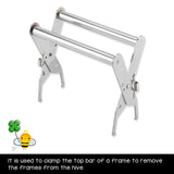 7Pcs A Set of Beekeeping Equipment Kit Bee Brush Uncapping Fork Beekeeper Tools