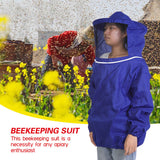 Professional Beekeeping Protective Jacket Suit Bee Keeping Beekeeper Equipment Blue In Australia - Darrahopens