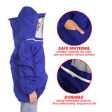 Professional Beekeeping Protective Jacket Suit Bee Keeping Beekeeper Equipment Blue In Australia - Darrahopens